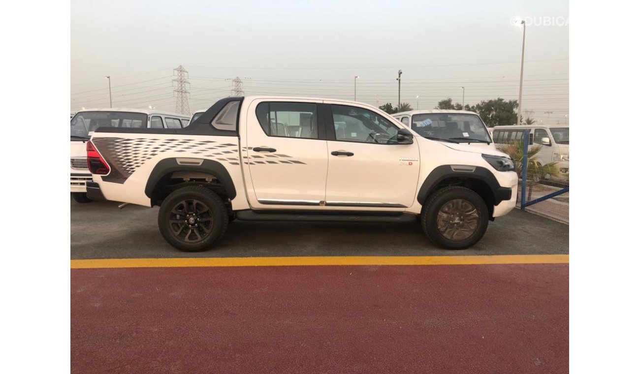 Toyota Hilux TOYOTA HILUX ADVENTURE 2.8L, 4X4, DIESEL, MODEL 2021 WHITE WITH BLACK INTERIOR, FOR EXPORT ONLY