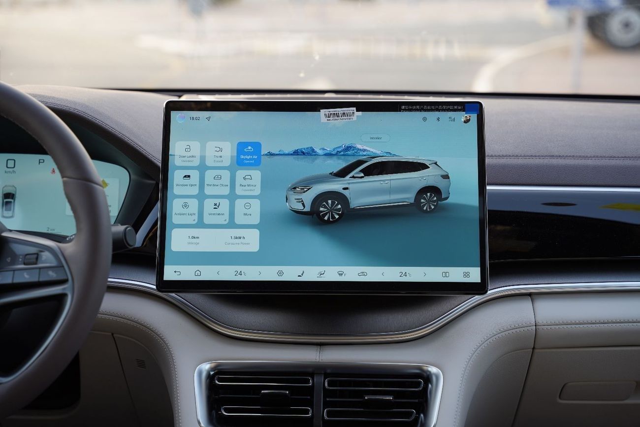 بي واي دي سونغ بلس 2025 BYD Song Plus Smart Driving Edition 605km Flagship Silver 0Km