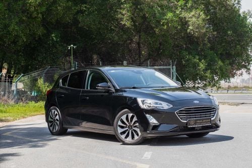 Ford Focus AED 560/month 2018 | FORD FOCUS | GCC 1.0L V3 ECO-BOOST | MANUAL TRANSMISSION | F02884