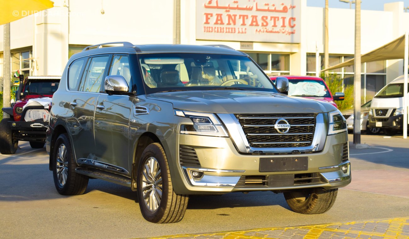 Nissan Patrol Platinum LE with 2022 body kit