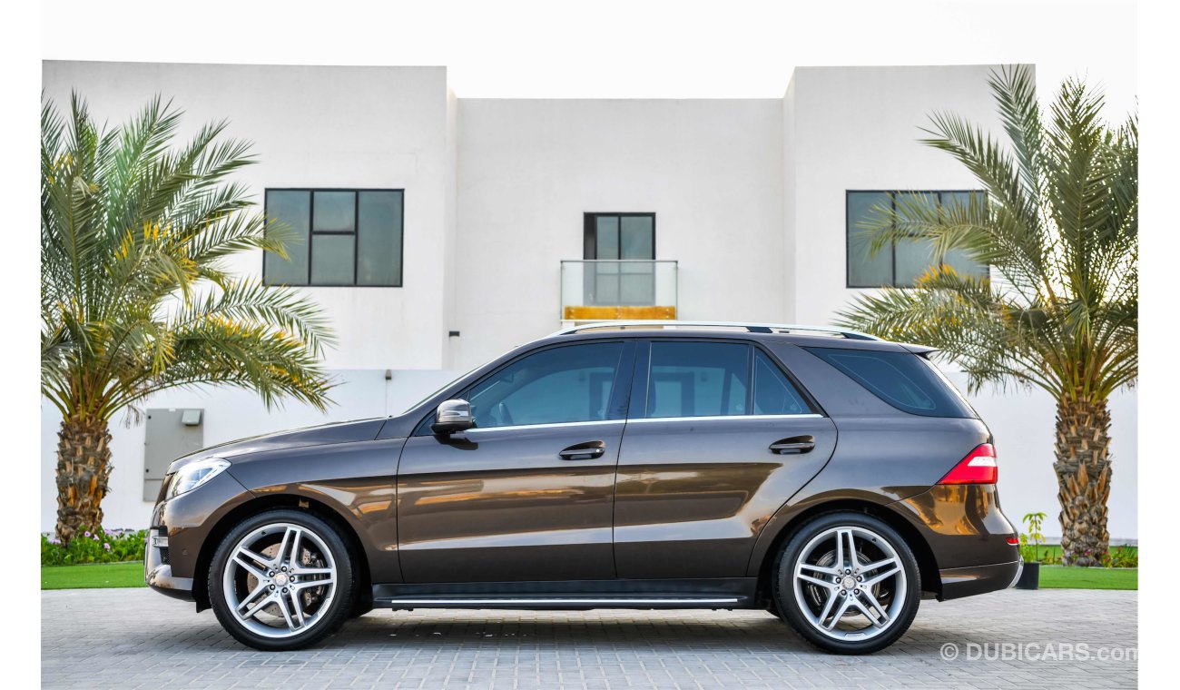 مرسيدس بنز ML 350 - 2014 - Under Warranty! - AED 2,526 P.M. AT 0% DOWNPAYMENT