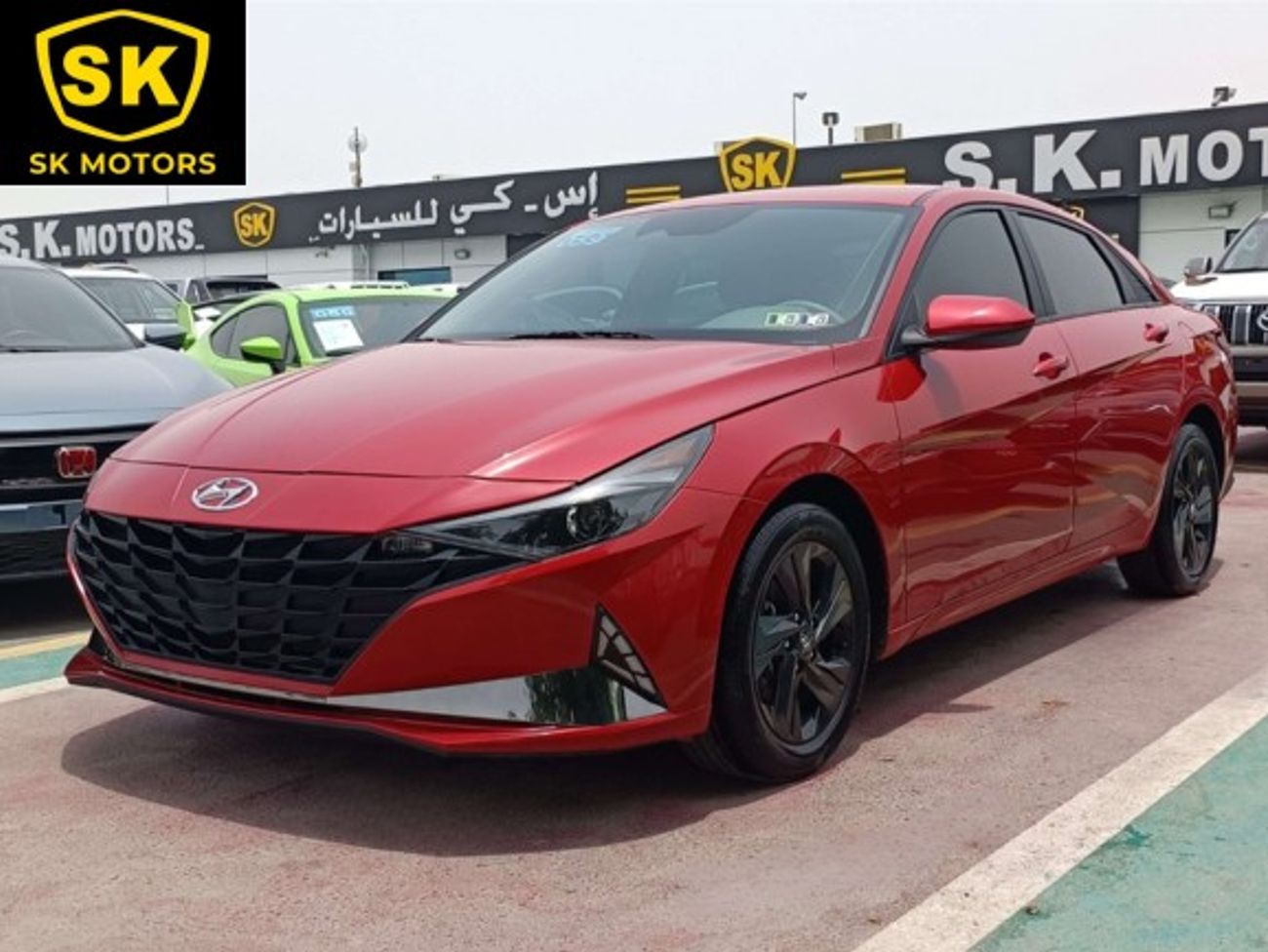 هيونداي إلانترا SEL / RADAR / LEATHER SEATS WITH LOW MILEAGE (LOT # 73198)