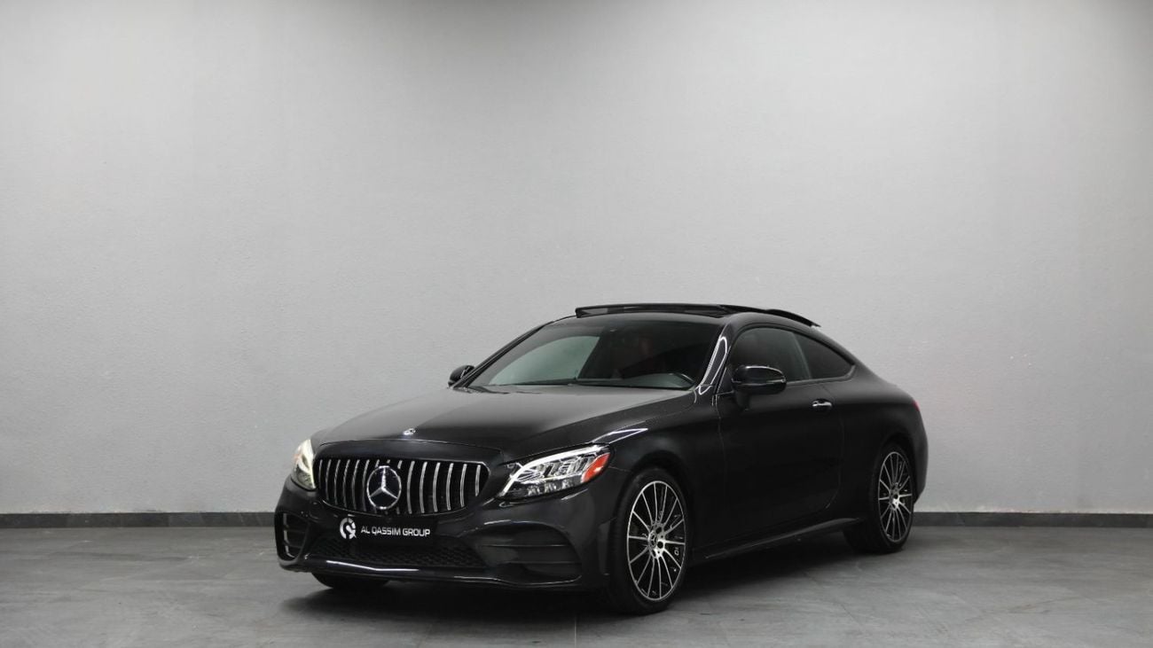 Mercedes-Benz C 300 Coupe C300 Coupe | 255 Hp 2.0L Turbo | AED 1900 monthly with 0% Downpayment | Free Insurance + Registratio