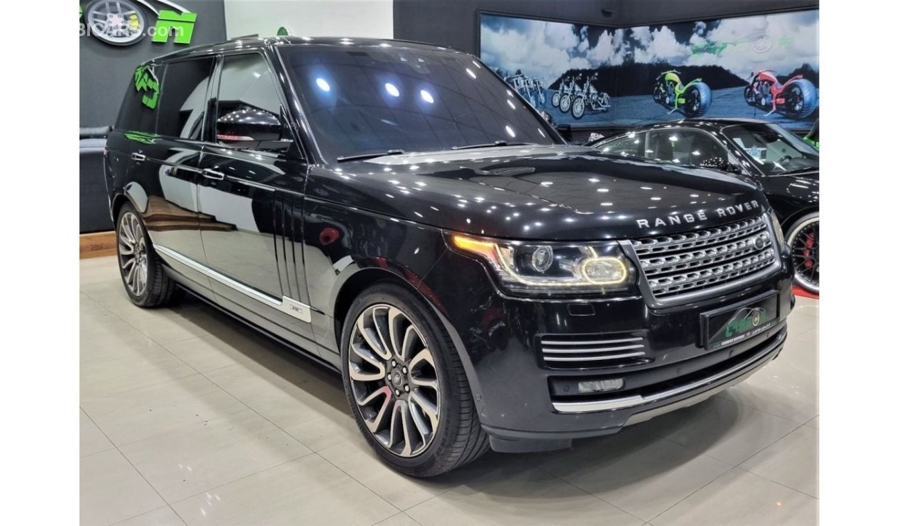 لاند روفر رانج روفر أوتوبايوجرافي RANGE ROVER VOGUE AUTOBIOGRAPHY LONG WHEELBASE IN PERFECT CONDITION FOR 199K AED