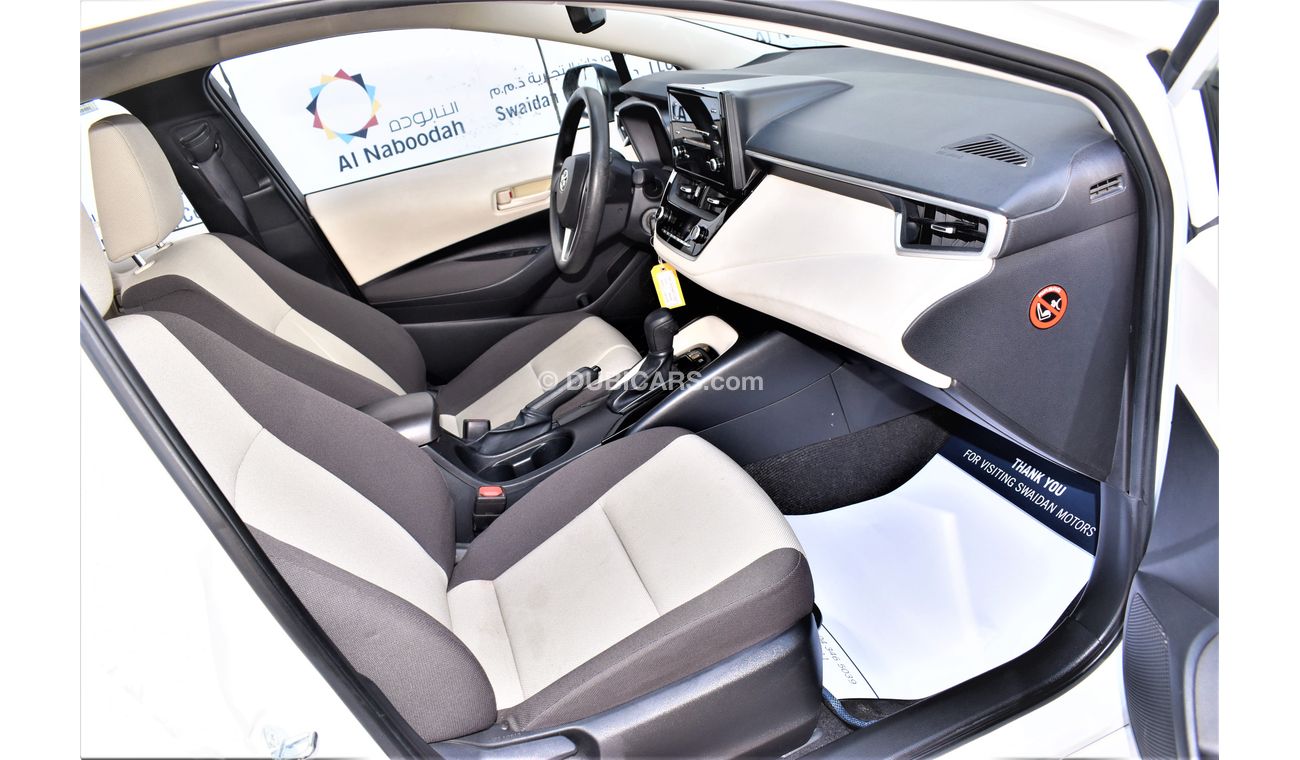 Toyota Corolla AED 1370 PM | 1.8L HIBRID GCC DEALER WARRANTY