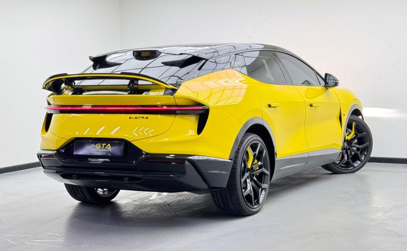 لوتس إيليتري 2024 Lotus Eletre R, 2029 Lotus Warranty, 2028 Lotus Service Pack, Full Lotus Service History, GCC