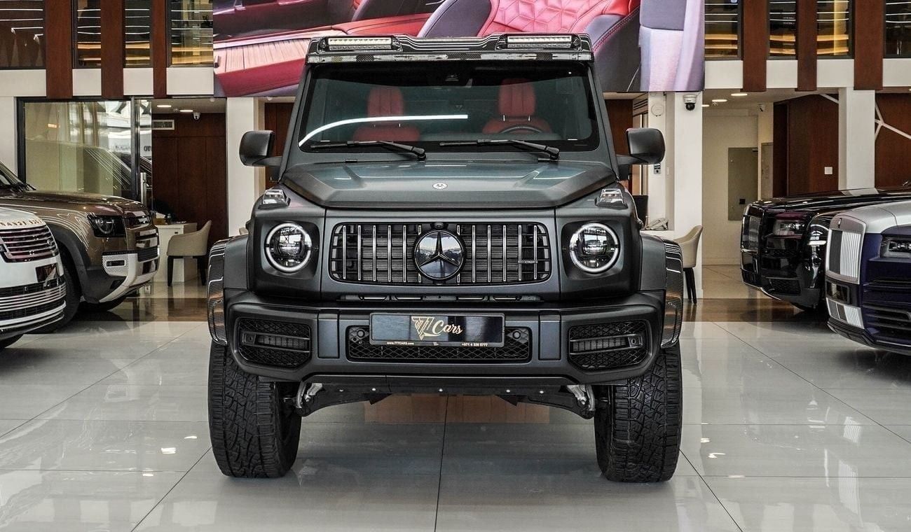 مرسيدس بنز G 63 AMG 4X4² Mercedes-Benz G 63 AMG 4X4² ( WARRANTY WITH SERVICE & FULL PPF )