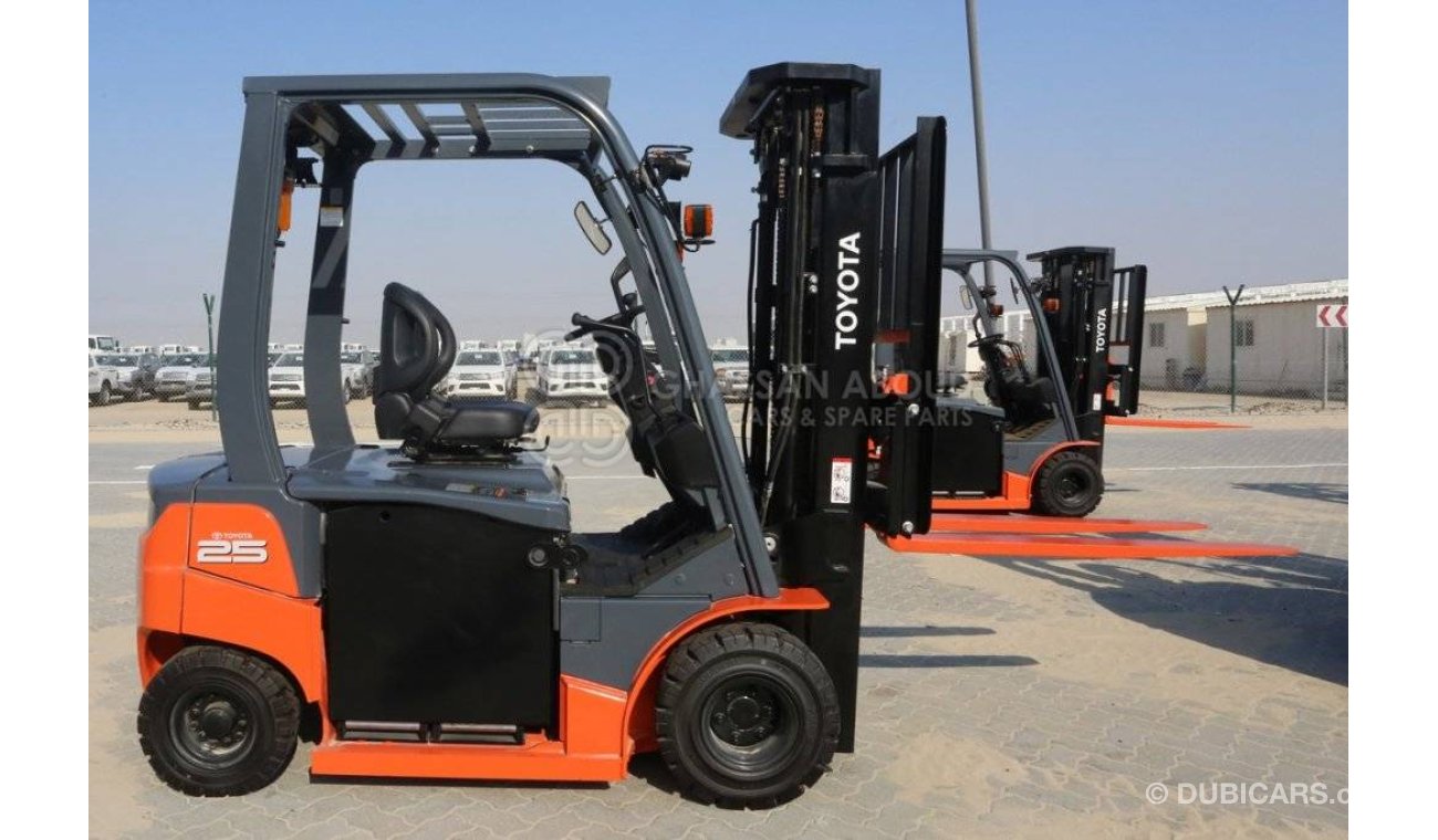 Toyota Fork lift 2.5 TON, 3 STAGE ELECTRIC MY20, FOR EXPORT ONLY(TY25ES2)