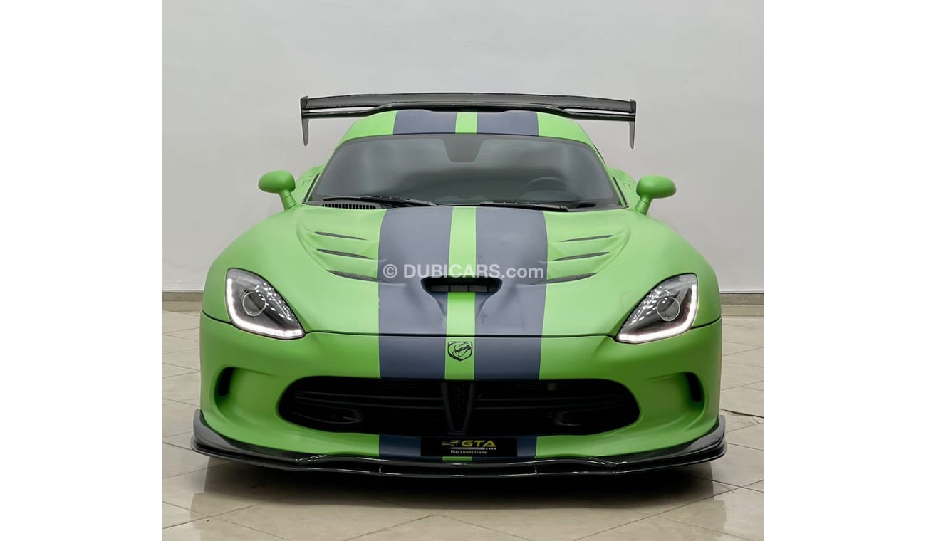 Dodge Viper 2016 Dodge Viper Srt10, Dodge Warranty-Service Contract-Service History, GCC