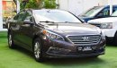 Hyundai Sonata 2015 model, cruise control, alloy wheels, air conditioning, power sensors, fog lights, in excellent