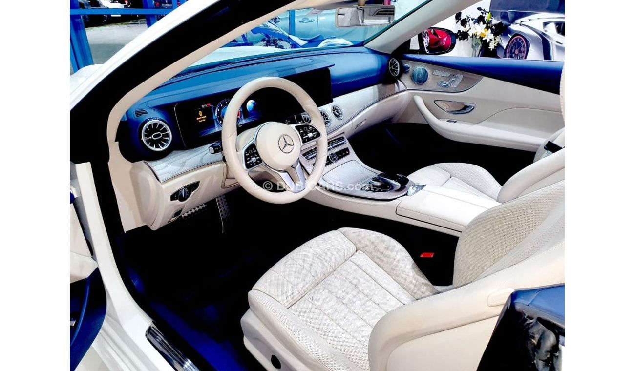 Mercedes-Benz E450 Coupe CONVERTIBLE - 2019 - 4000KMS ONLY - ONE YEAR WARRANTY - ( 2,950 AED PER MONTH)