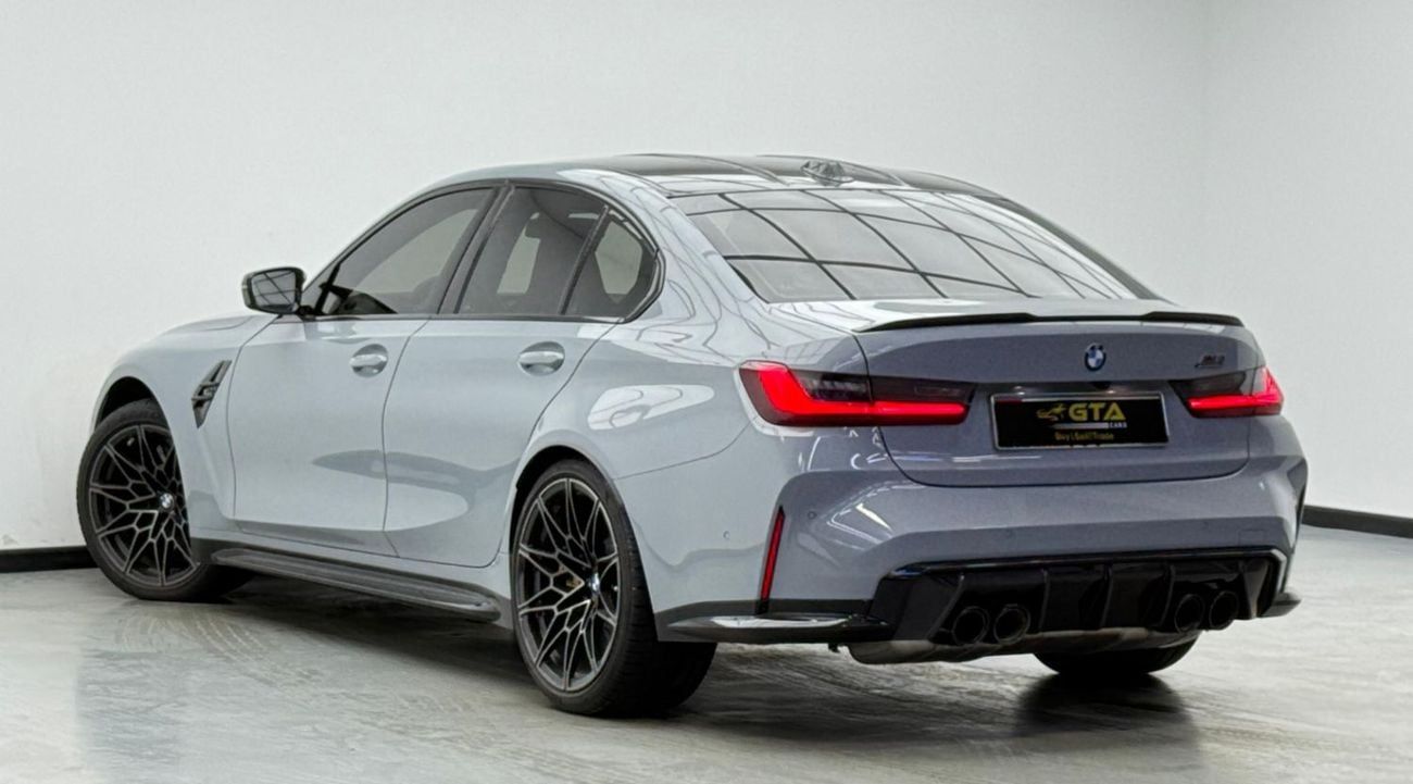 بي أم دبليو M3 2025 BMW M3 Competition, 2030 BMW Warranty + Service Pack, Full Service History, Low Km, GCC