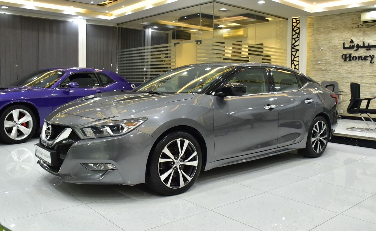 Nissan Maxima EXCELLENT DEAL for our Nissan Maxima ( 2017 Model ) in Grey Color GCC Specs