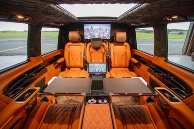 Mercedes-Benz V 300 Senzati GCC Luxury Interior Conversion in LEFT HAND DRIVE