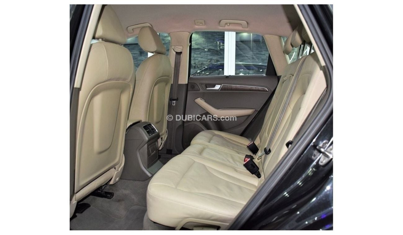 Audi Q5 Std EXCELLENT DEAL for our Audi Q5 QUATTRO ( 2013 Model! ) in Black Color! GCC Specs