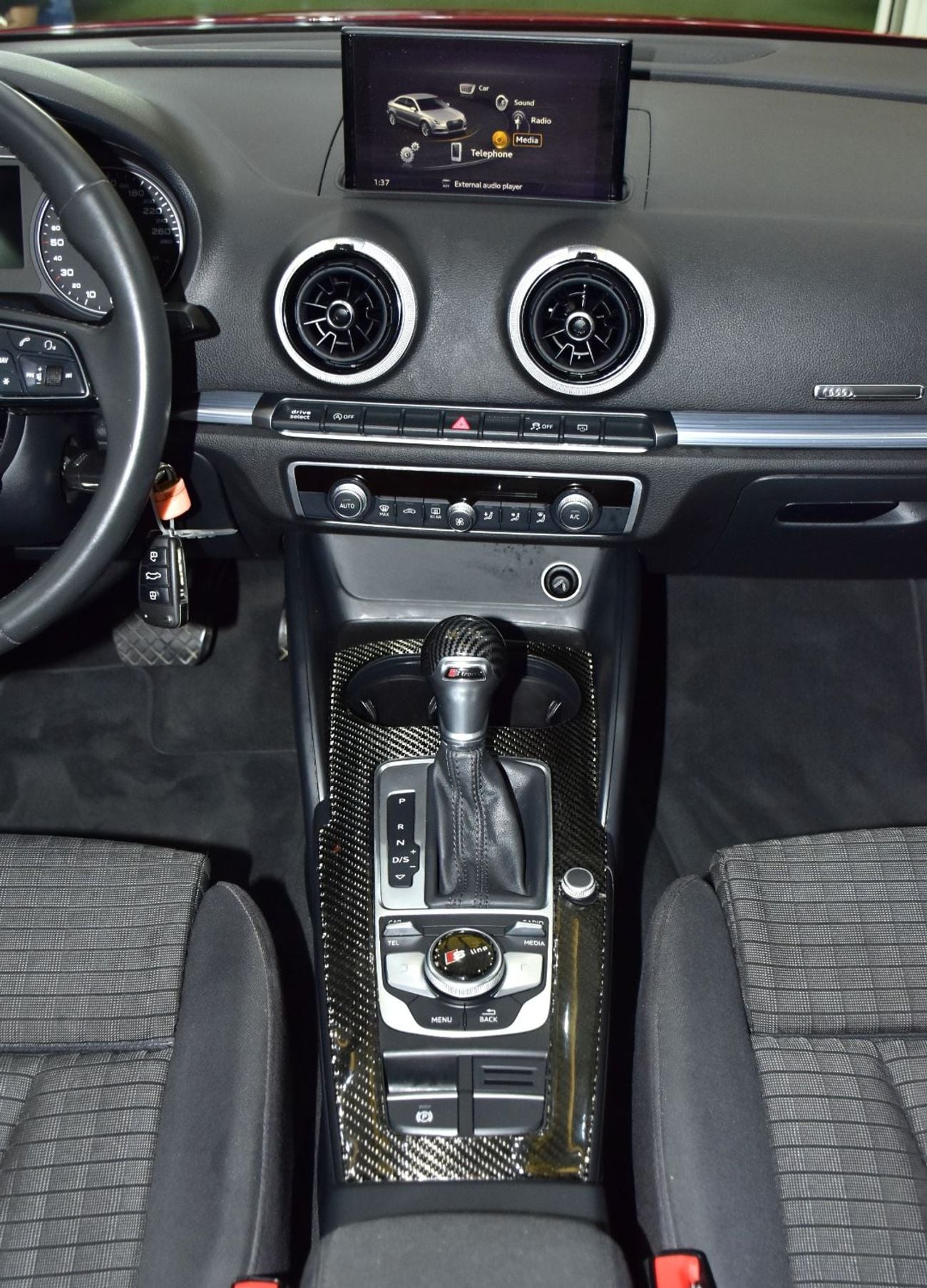 Audi A3 EXCELLENT DEAL for our Audi A3 1.0 TFSi S-Tronic ( 2020 Model ) in Red Color GCC Specs