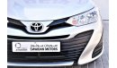 تويوتا يارس AED 978 PM | 1.5L SE SEDAN GCC WARRANTY