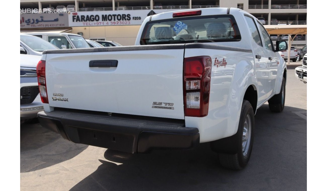 إيسوزو D-ماكس ISUZU D MAX 2.5L DIESEL DOUBLE CAB PICK UP 4X4 MANUAL TRANSMISSION PWW