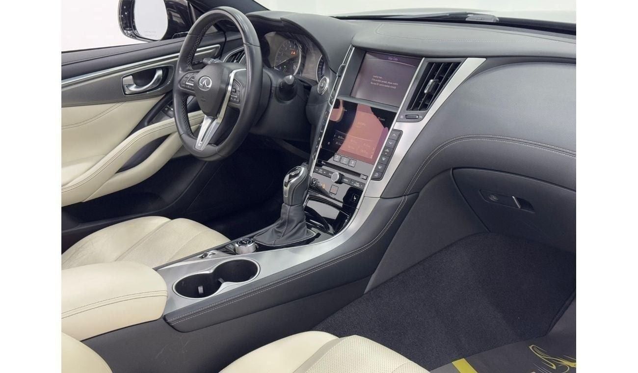 إنفينيتي Q60 Premium Luxury 3.0L 2017 Infiniti Q60 Premium 3.0t, Warranty, Full Infiniti Service History, Low Kms