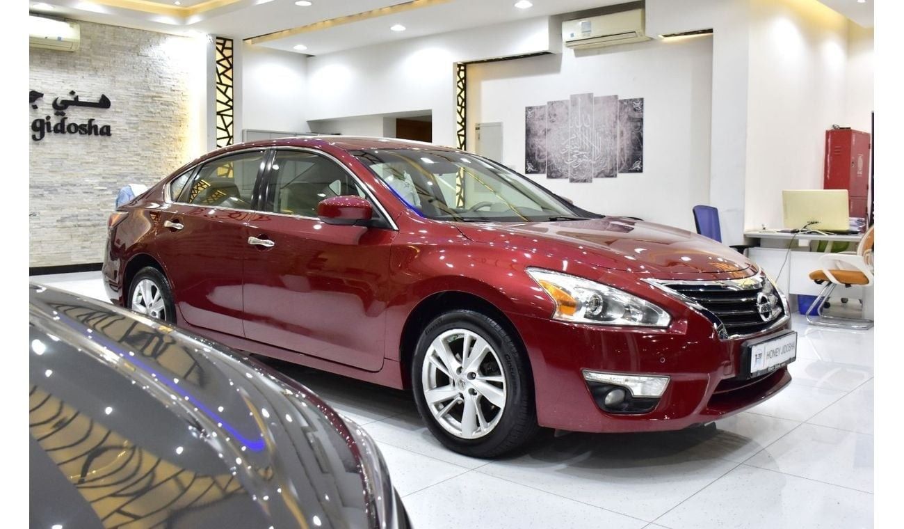 Nissan Altima EXCELLENT DEAL for our Nissan Altima 2.5 SV ( 2015 Model ) in Red Color GCC Specs