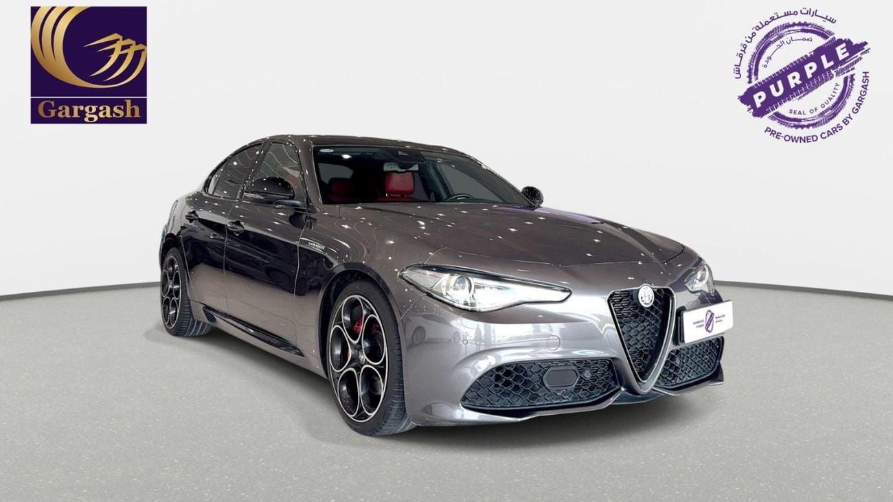 Alfa Romeo Giulia VELOCE | 2022 | 0% DP | AED 1,532 /Month | Gargash Warranty and Service