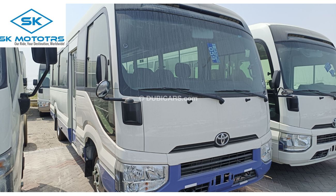 Toyota Coaster 4.2L DIESEL, V8, 23 Seats, Automatic Door, Dual AC (CODE #  67807)