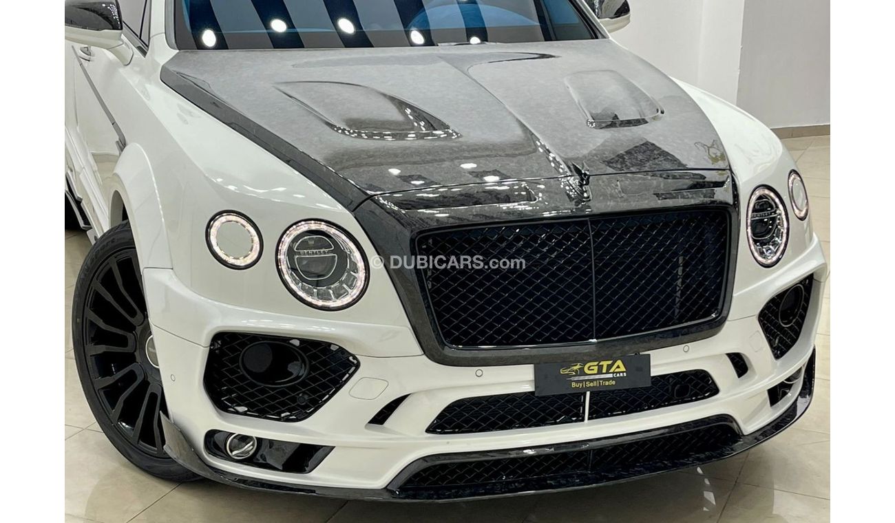 Bentley Bentayga Special Edition 2017 Bentley Bentayga Mansory W12, Only 1 in UAE Special Blue Interior, Full History
