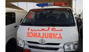 تويوتا هاياس Toyota Hiace with Ambulance conversion, model:2014. Excellent condition