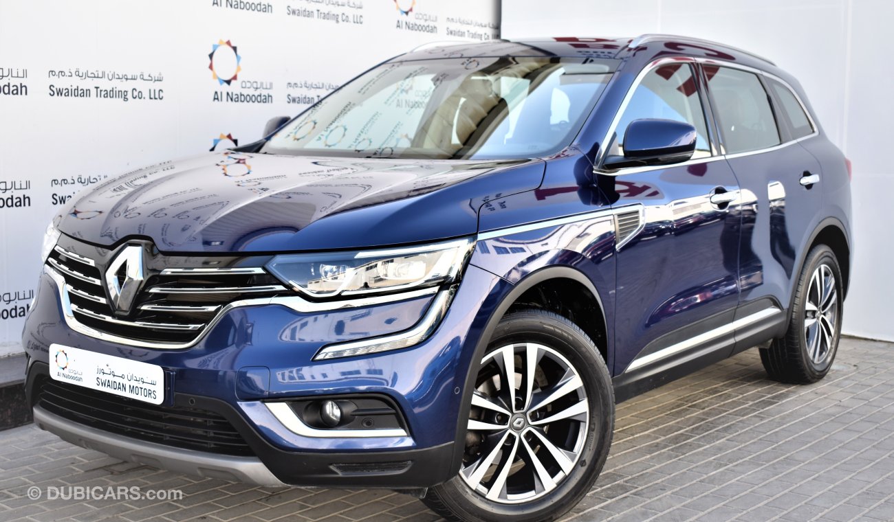 Renault Koleos 2.5L LE 4WD 2018 GCC SPECS DEALER WARRANTY