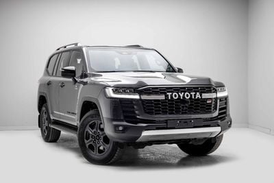 تويوتا لاند كروزر LC 300 GRS 3.5L - Grey Mettalic Inside Maroon | Export Only