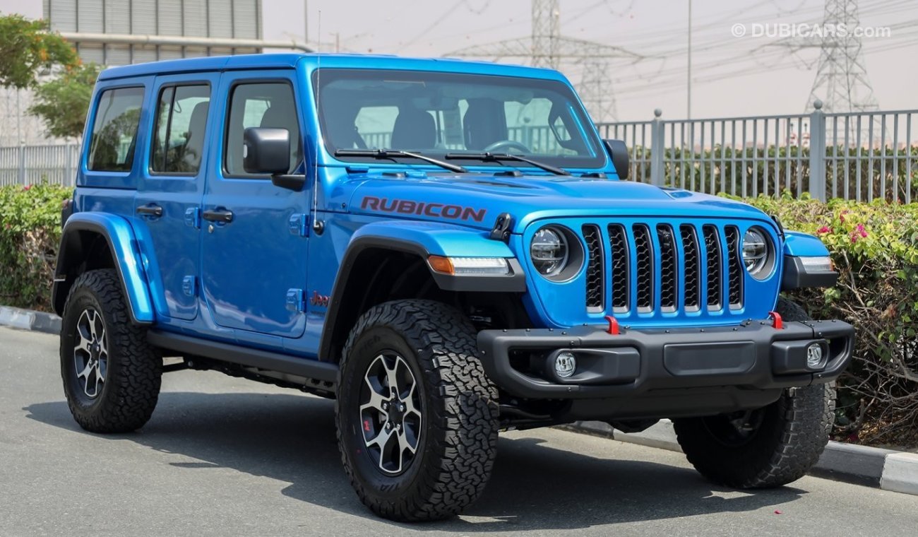 Jeep Wrangler Unlimited Rubicon V6 3.6L , GCC , 2022 , 0Km , with 3 Yrs or 60K Km WNTY @Official Dealer