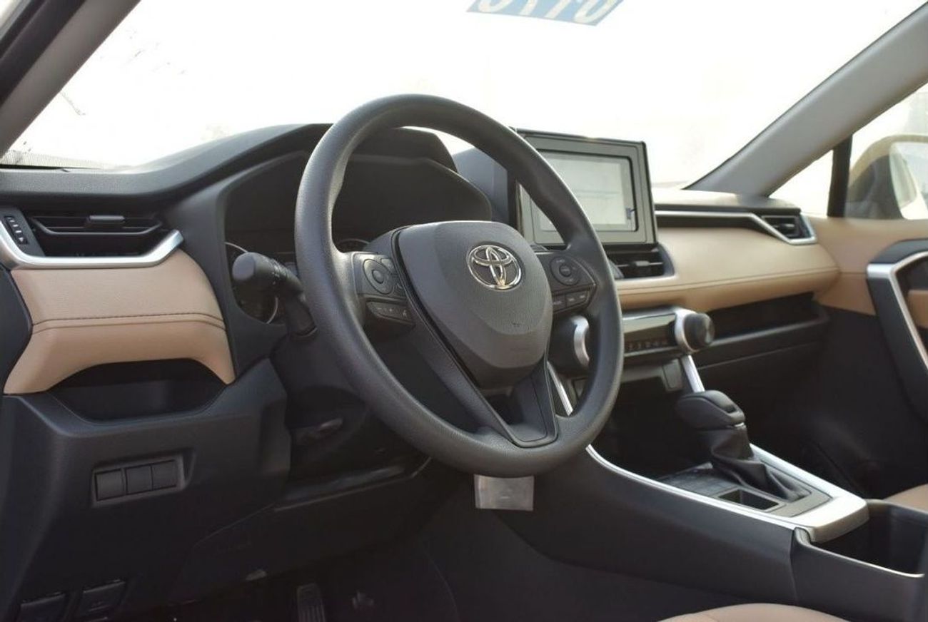 تويوتا راف ٤ XLE 2.0L , 4WD, SUV, MULTIMEDIA STEERING, WHITE COLOR FOR EXPORT, MODEL 2023
