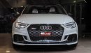 Audi RS3 Quattro - Under Warranty & Service Contract