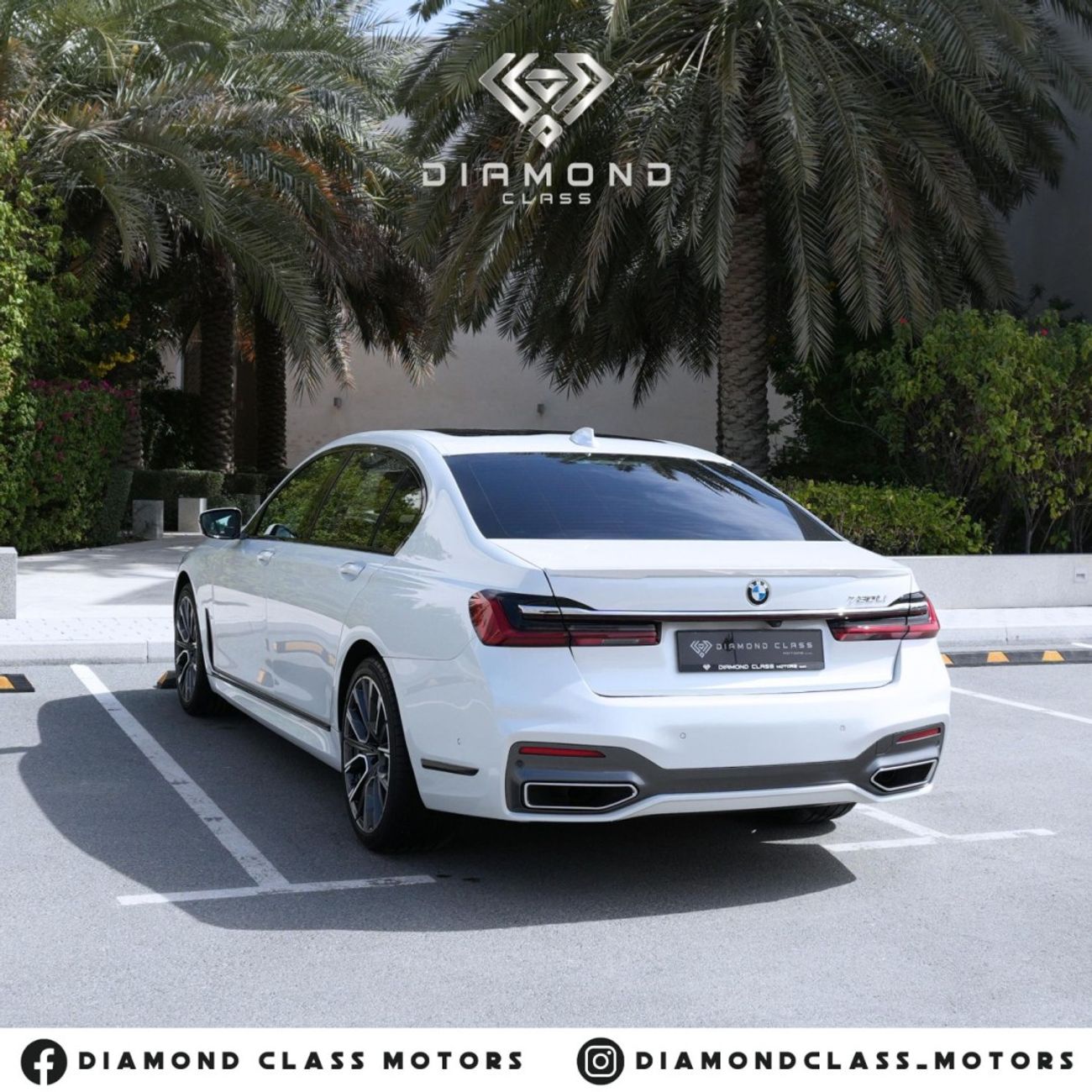 BMW 730Li Luxury M Sport Package 2.0L BMW 730Li  M-kit Top Option  Panoramic  2021 GCC  Under Warranty