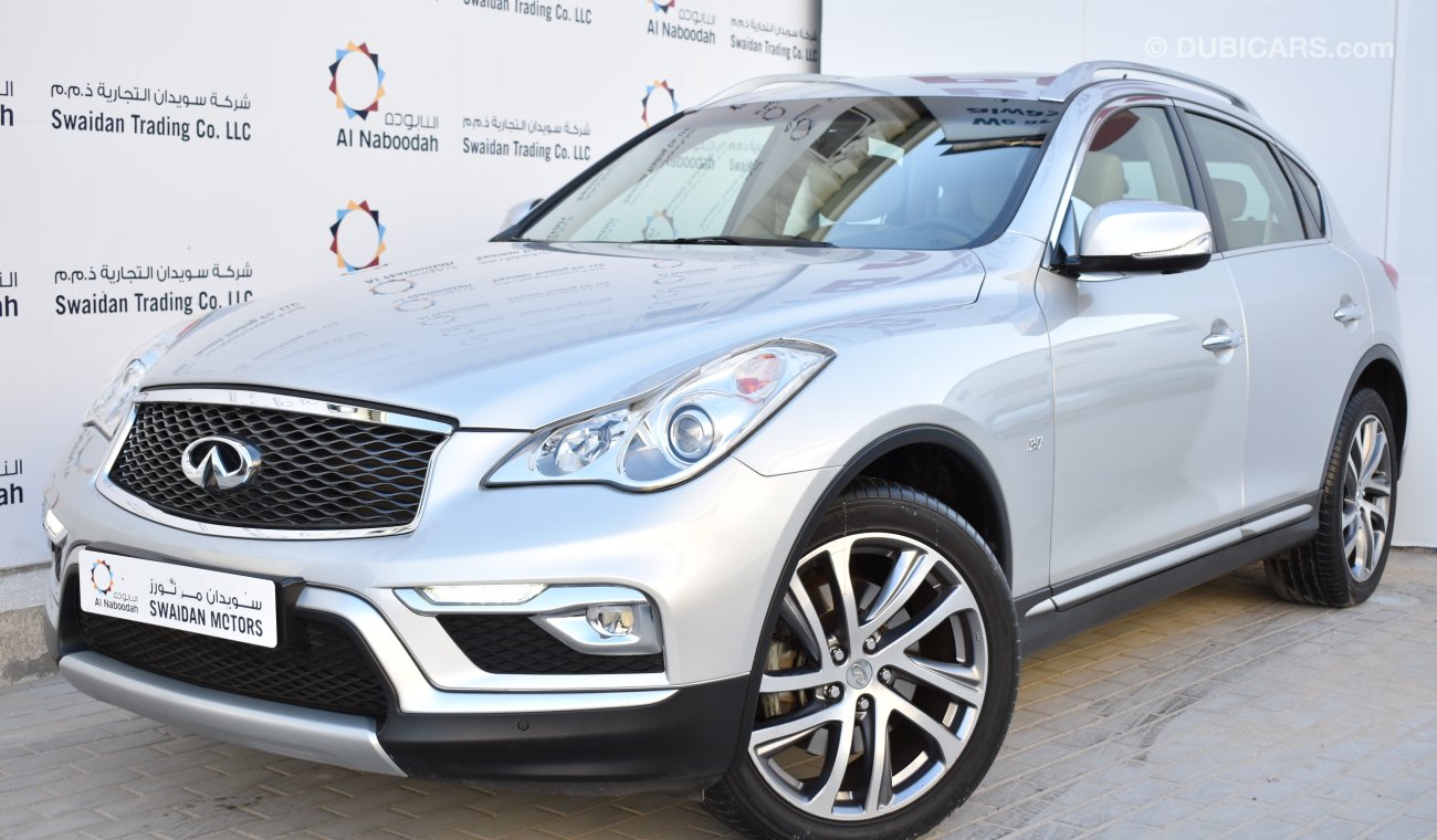 Infiniti QX50 3.7L LUXURY 2016 GCC DEALER WARRANTY