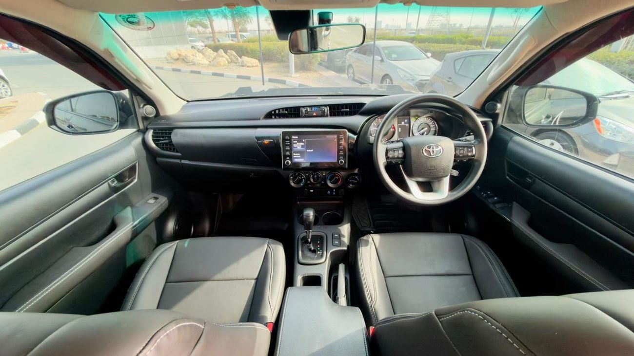 Toyota Hilux 2022| 2.8L DIESEL ENGINE | AT | RHD | HEAVY BULL BAR WITH LED FOCUSED LIGHTS | DUAL BULL BAR ANTENNA