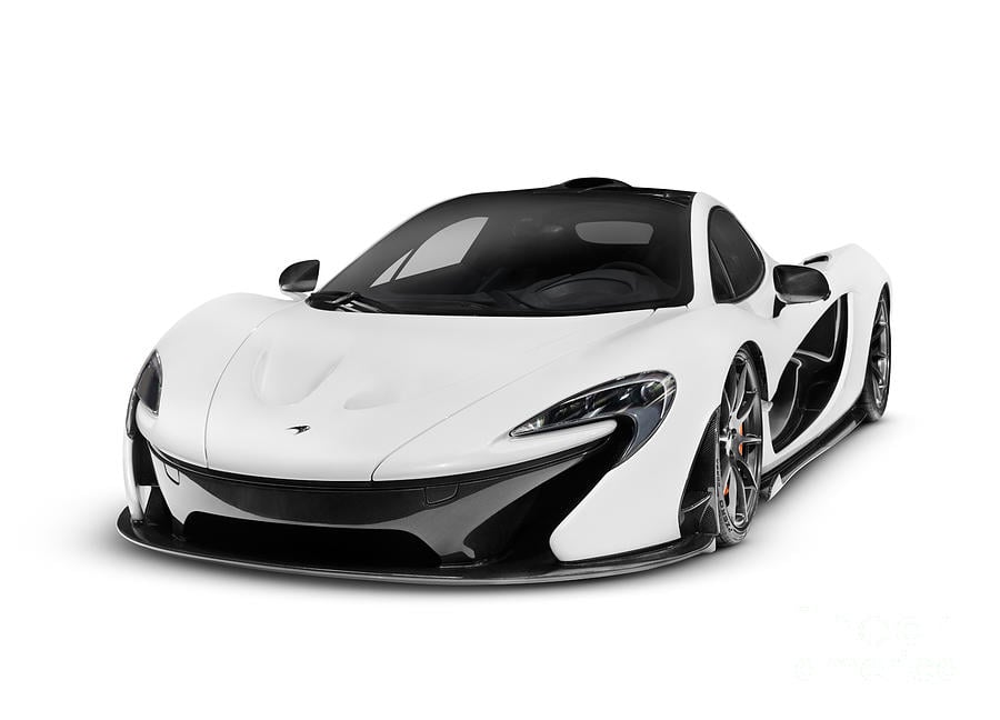 McLaren P1 cover - Front Left Angled