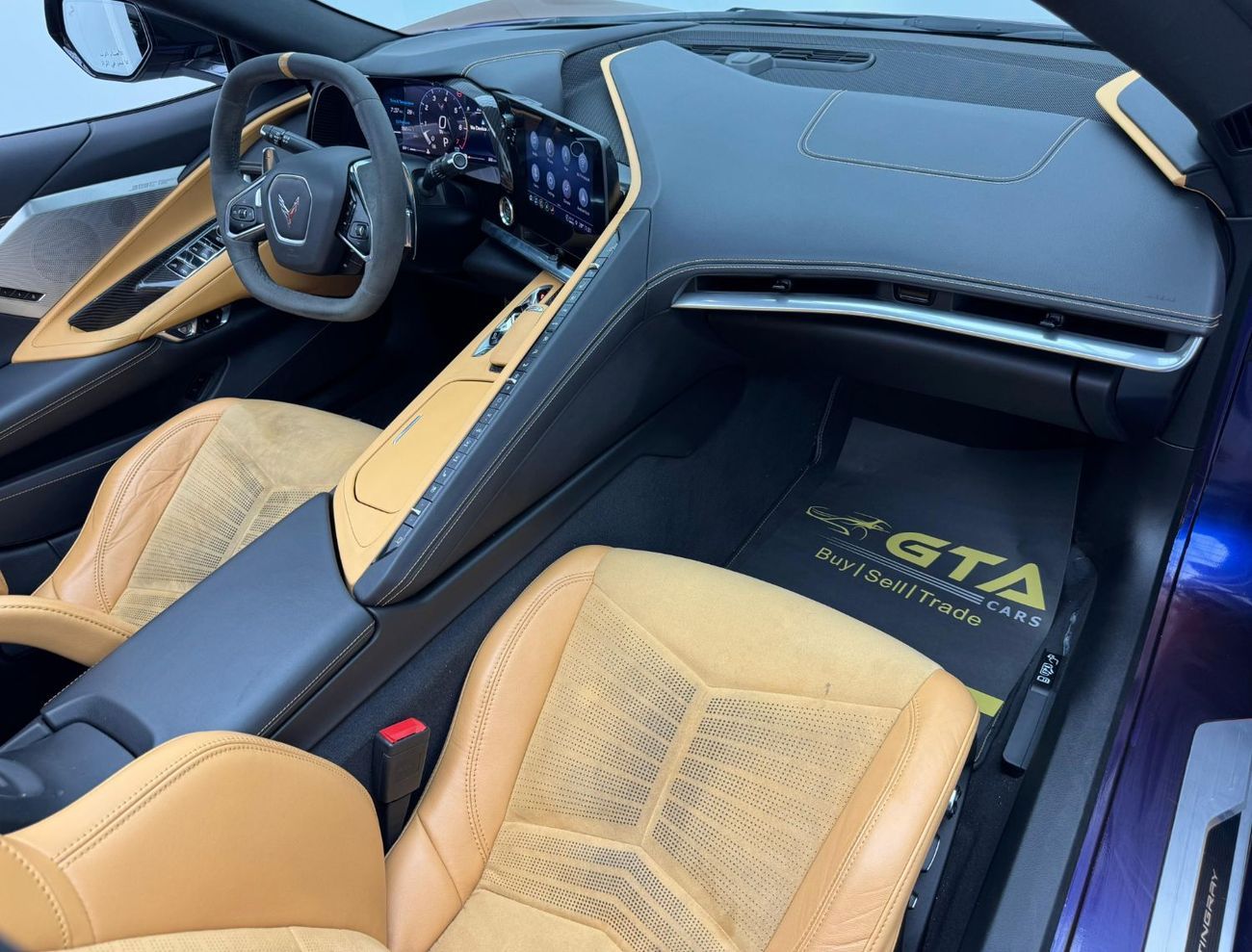 شيفروليه كورفت 2021 Chevrolet Corvette Stingray (C8) Z51 Convertible, Agency Warranty & Service Contract, Agency FS