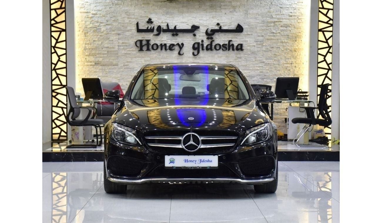 Mercedes-Benz C 200 EXCELLENT DEAL for our Mercedes Benz C200 ( 2018 Model ) in Black Color GCC Specs
