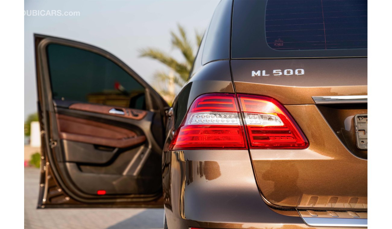 مرسيدس بنز ML 500 AMG - Excellent Condition - AED 1,876 Per Month! - 0% DP