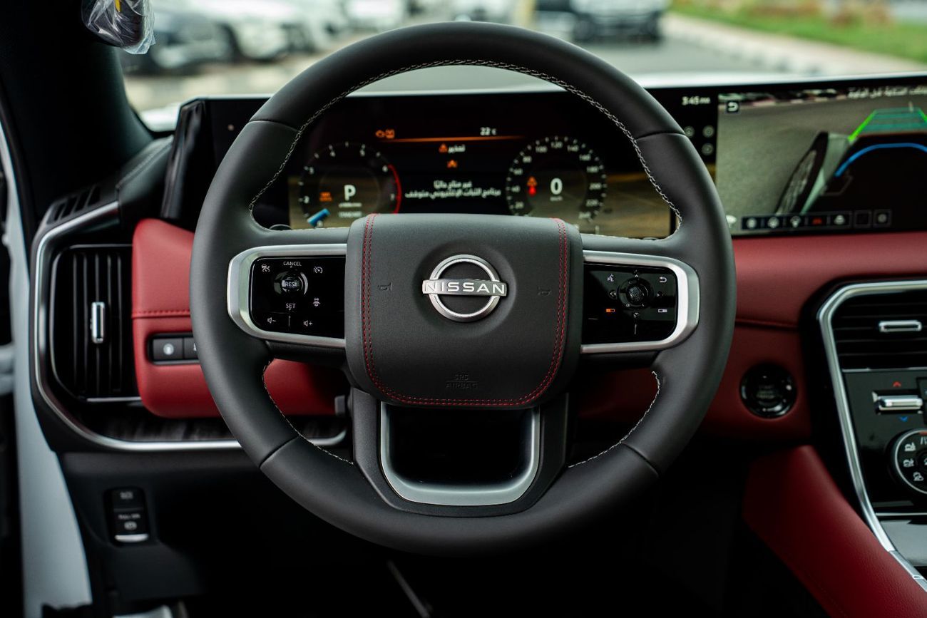 Nissan Patrol Nissan Patrol Platinum 2026    3.5  L White roof black