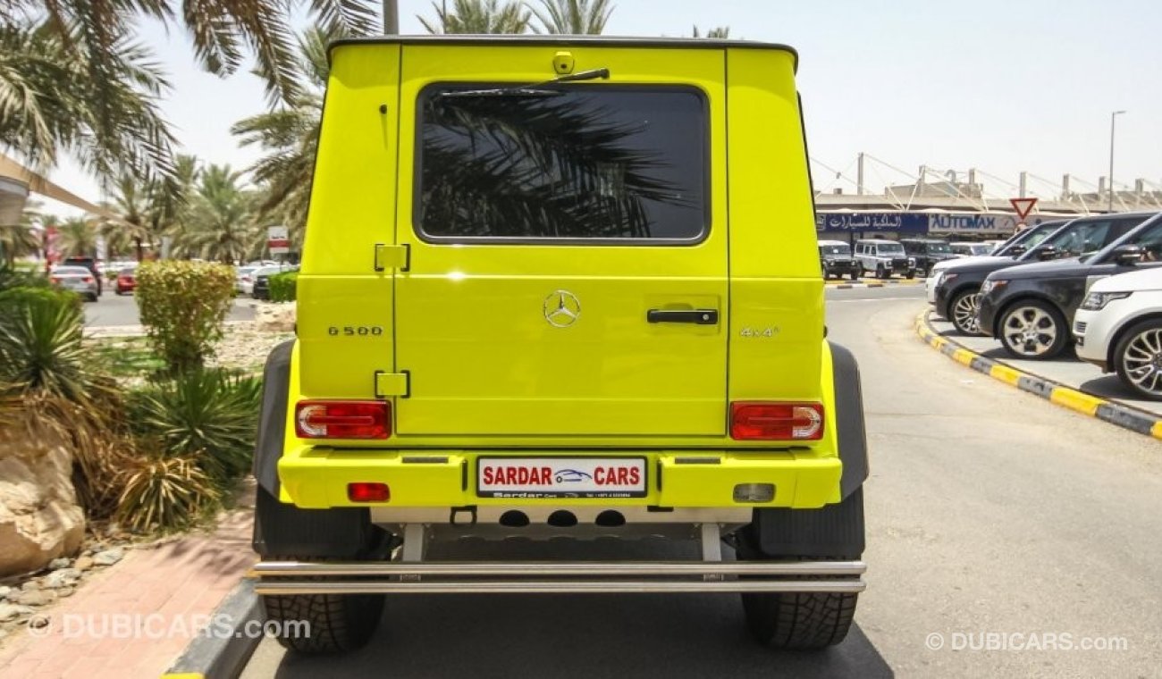 مرسيدس بنز G 500 4X4²