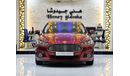 Ford Fusion SE EXCELLENT DEAL for our Ford Fusion ( 2017 Model ) in Red Color GCC Specs