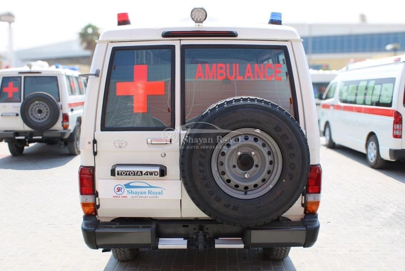 Toyota Land Cruiser 70 LHD LC78 AMBULANCE 4.2L DSL V6 4WD 3DR MT 2025MY | FOR EXPORT
