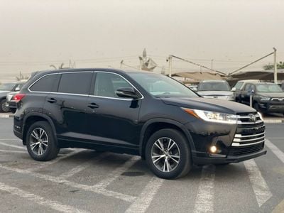 تويوتا هايلاندر LE (NON GCC) 2017 Toyota Highlander MidOption - 3.5L V6 - 4x4 AWD - Full 7 Seater - Trunk Auto