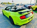 فورد موستانج Ecoboost Premium Convertible | Monthly 1000/- | 0% DP | Fog Lights | # 79848
