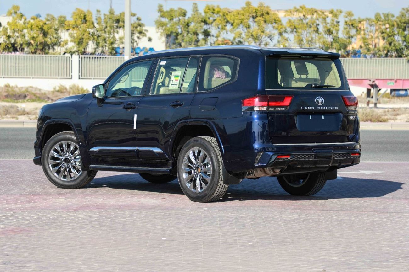Toyota Land Cruiser 2024 TOYOTA LC300 GXR S 4.0 - BLUE inside BEIGE | Export Only