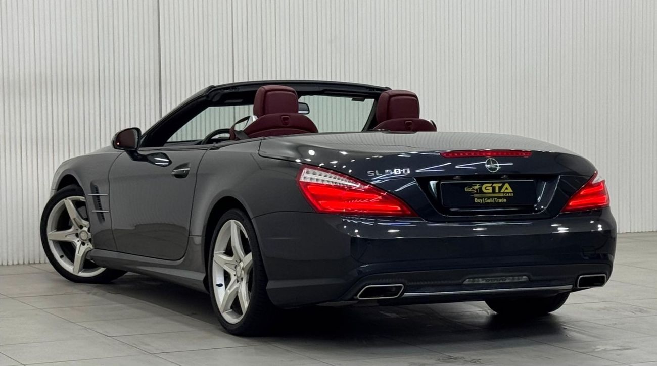 Mercedes-Benz SL 500 Std 4.7L 2013 Mercedes-Benz SL500, Full Service History, Excellent Condition, GCC