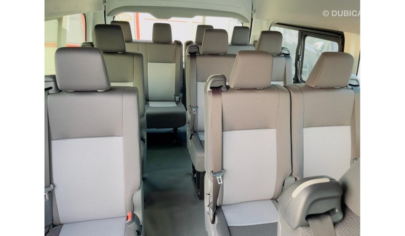 Toyota Hiace 2.8L 14 seater Diesel High Roof (3 point seat belt) 2023
