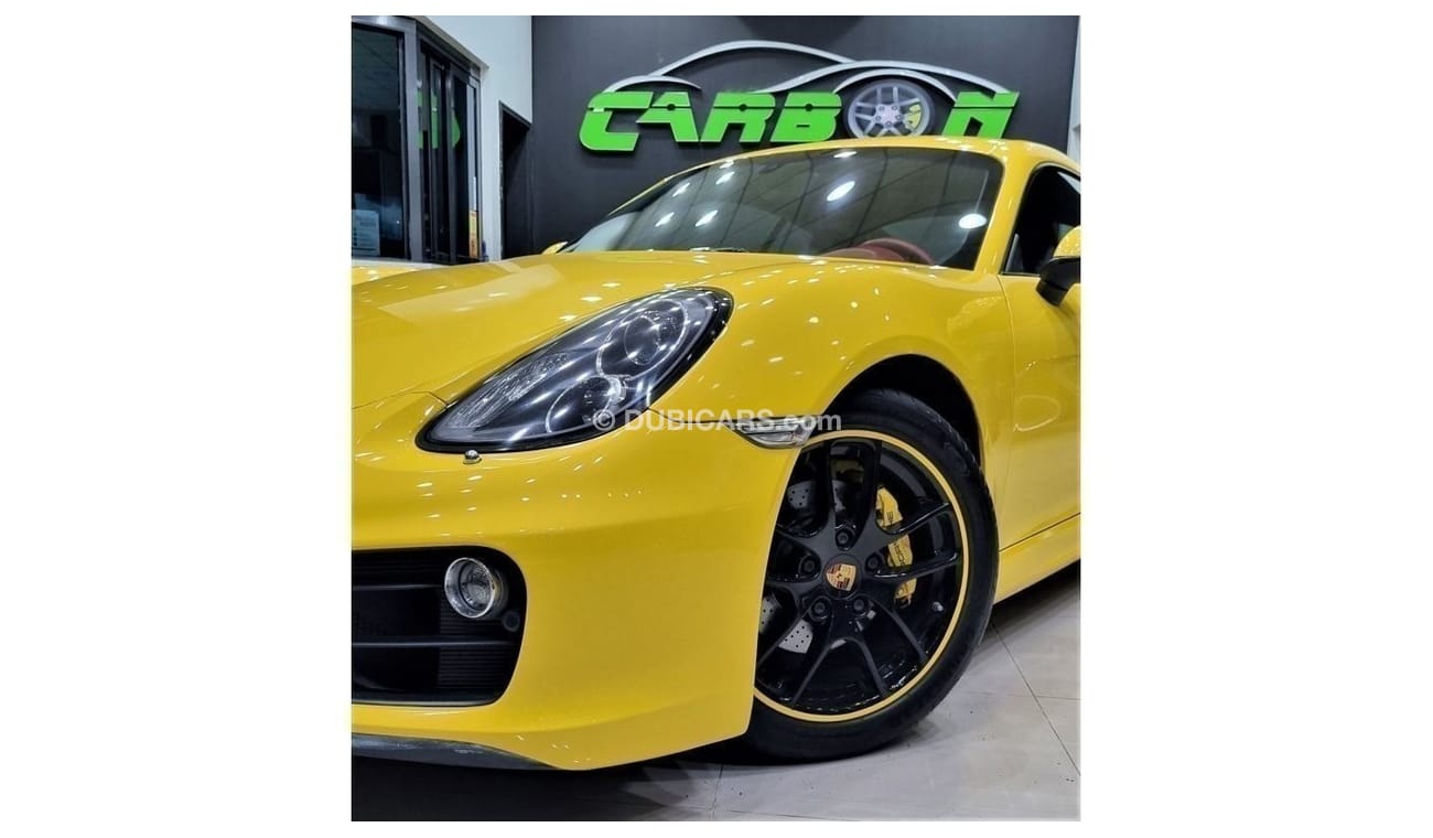 Porsche 718 Cayman Std PORSCHE CAYMAN 2015 GCC IN BEAUTIFUL SHAPE WITH FULL PORSCHE SERVICE HISTO